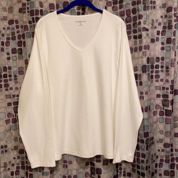 croft & barrow Tops - Croft & Barrow women’s long sleeve tee